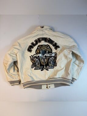 Palace x Avirex Leather Jacket size XL